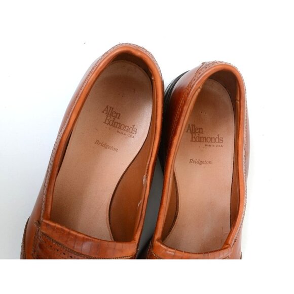 Allen Edmonds Bridgeton Men\'s Size 13 Dress Shoes Leather Kiltie Tassel Loafers main image 6